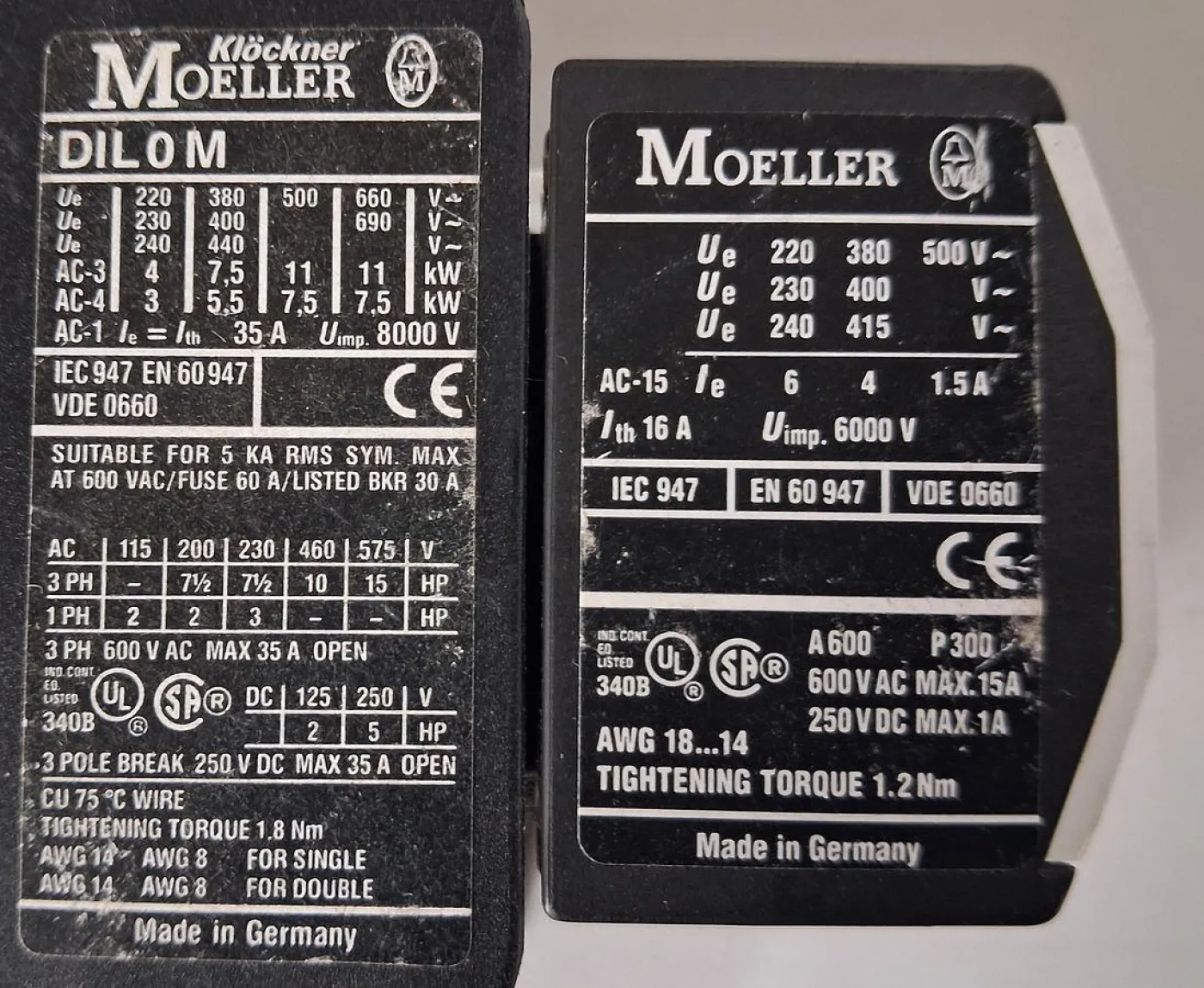 Moeller DIL 0 M Leistungsschütz - 6