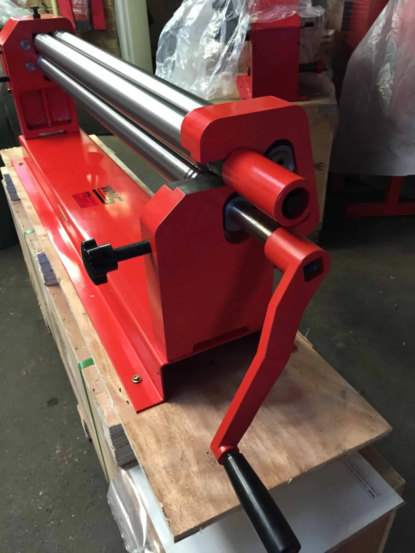 WNS Bench Bending Rolls 915mm x 50mm x 1.2mm Capacity - WNS - W. Neal Services Ltd - 5