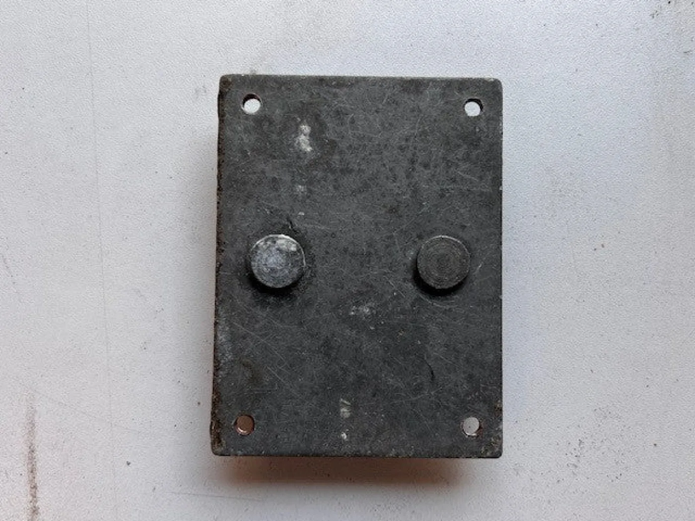 Bevestigingsplaat weerstand 24 volt - 2