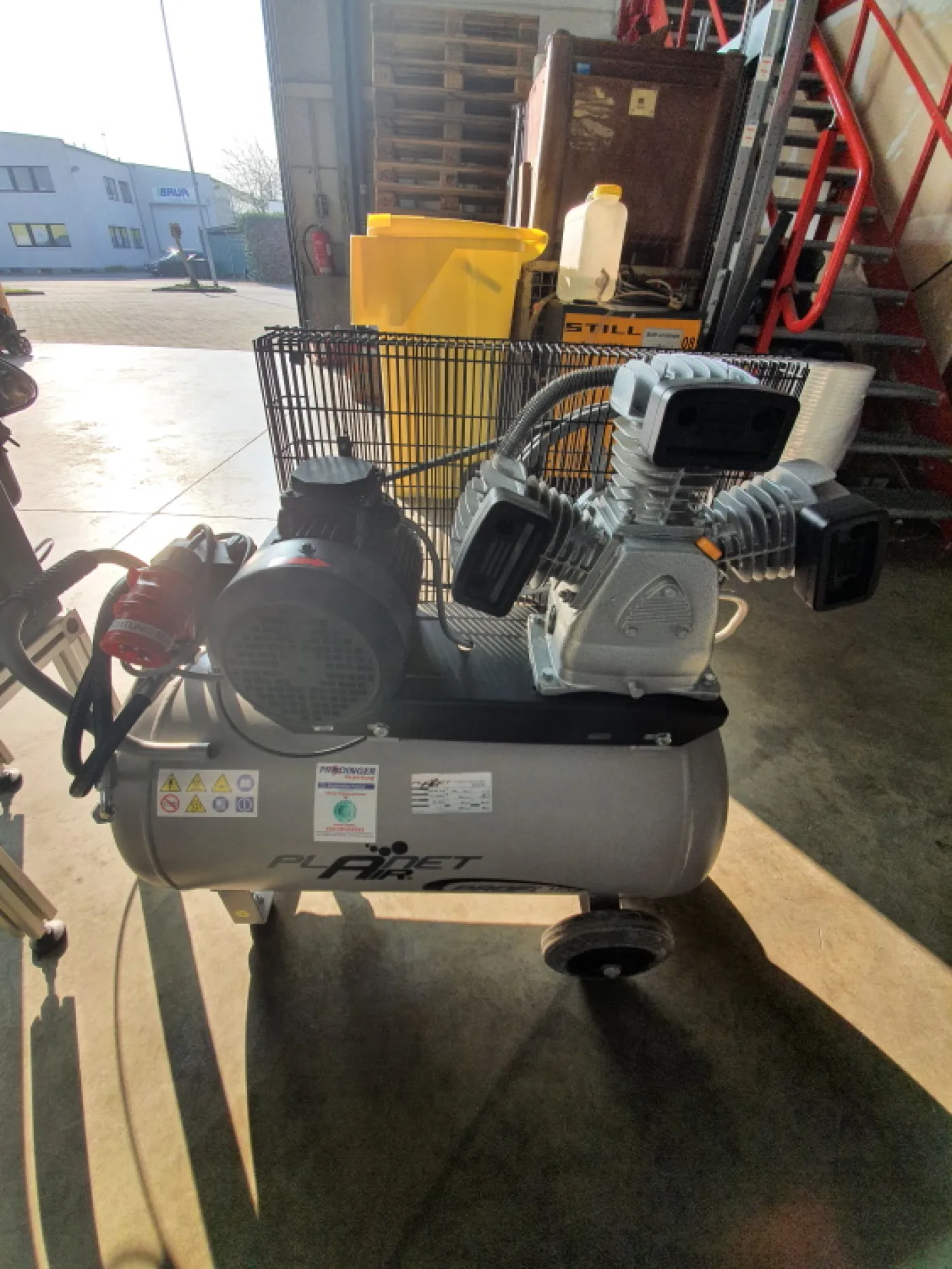 Luftkompressor Planet Air L 550 mit Trockner KT 700 - 2
