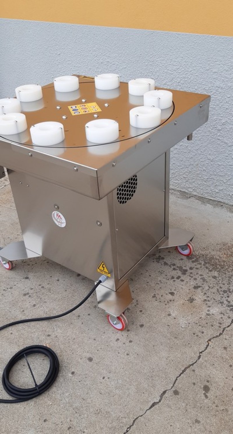 STAINLESS STEEL SEMIAUTOMATIC RINSER MACHINE MODEL “TP10” NEW MACHINE