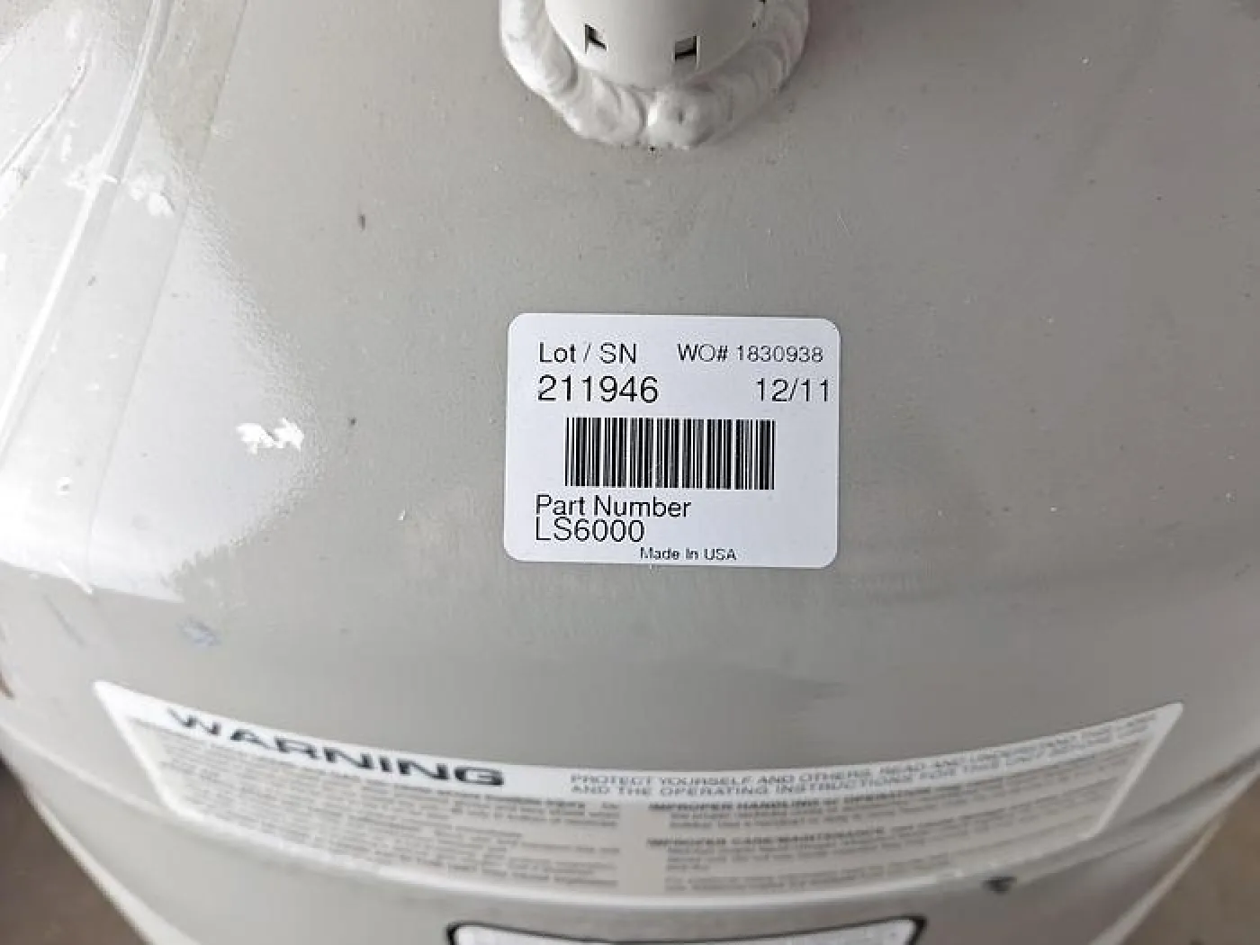 Taylor-Wharton LS6000 Nitrogen Vessel - 1