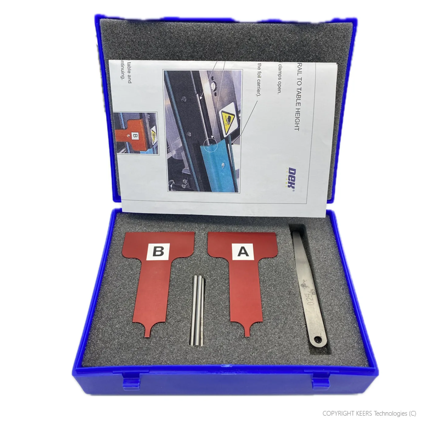 KT-DEK-193177 DEK - RAIL TO TABLE TOOL KIT ROUND BELTS - 1
