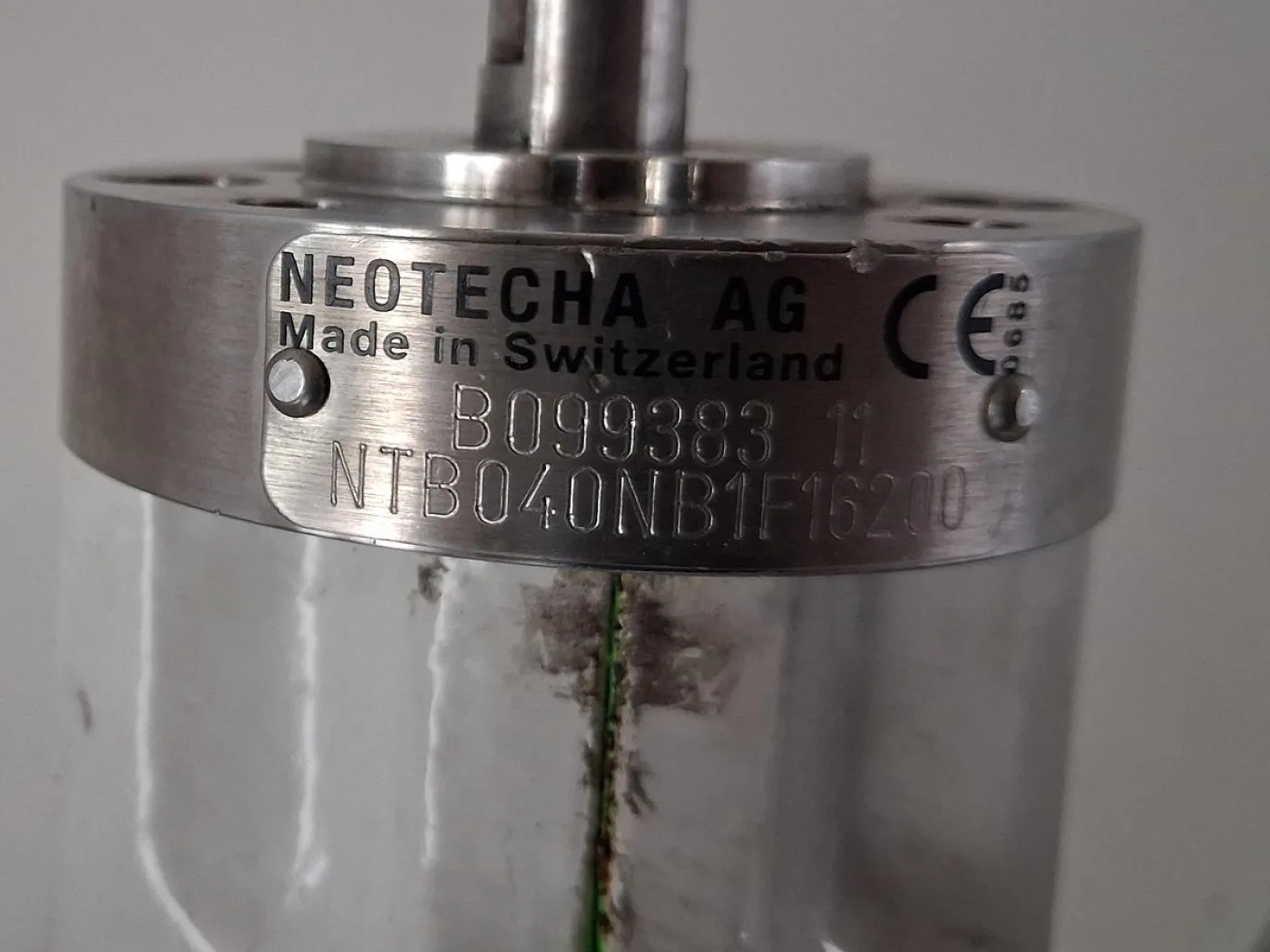 Neotecha Absperrklappe PTFE-ausgekleidet mit Handantrieb DN80 PN16 - 7