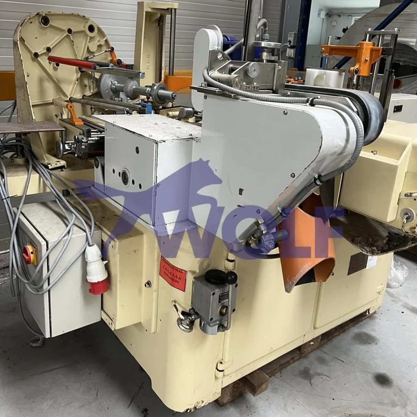 Stannioliermaschine RASCH - Type RG-STR, für Schokoladeneier eingerichtet. - 4