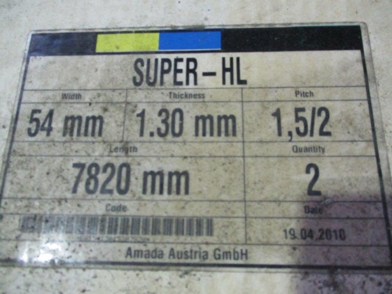 Super HL 7820*54*1,3 AMADA