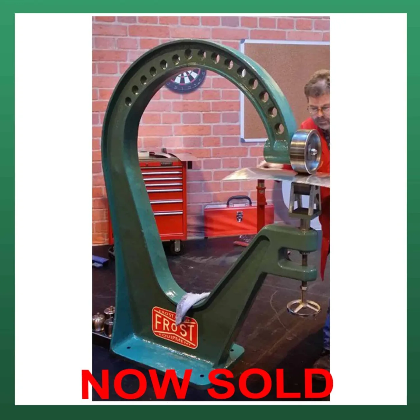 FROST Cast Iron English Wheeling Machine 1100mm - WNS - W. Neal Services Ltd - 1