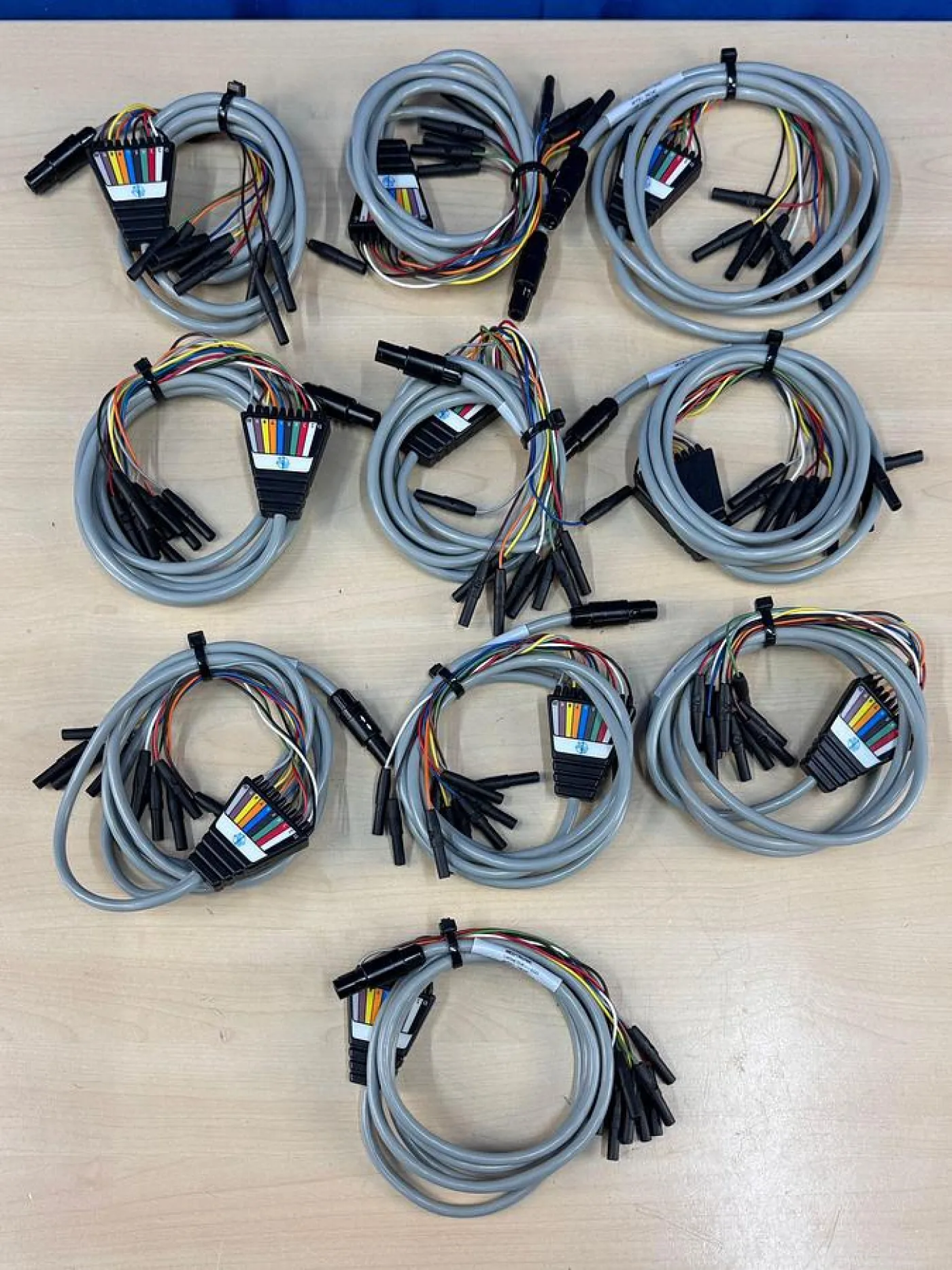 Medtronic 10 Pin Catheter ECG Cable Model: 2ACHC - 10 Pieces - 1