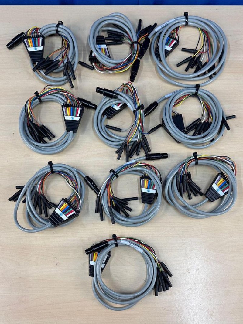 Medtronic 10 Pin Catheter ECG Cable Model: 2ACHC - 10 Pieces