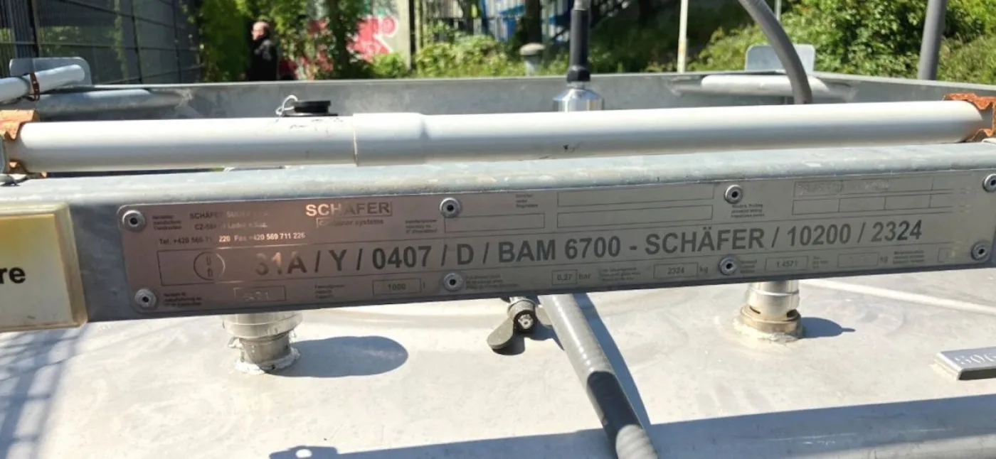 BTA IBC 1000 l / 1.4571 SCHÄFER 2007 - 6