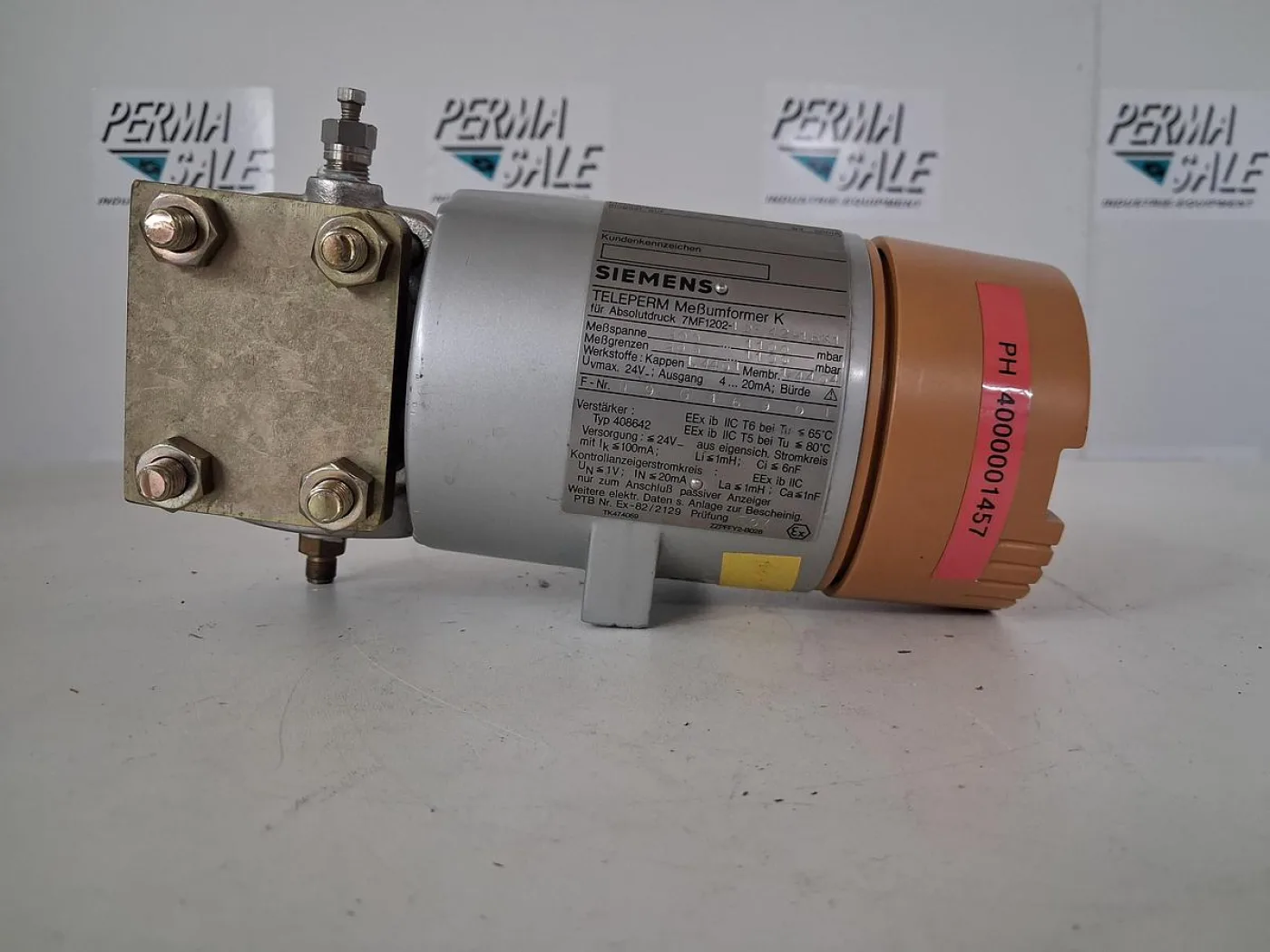 Siemens TELEPERM 7MF1202-1DF42-1BK1 Absolutdruckmessumformer - 7