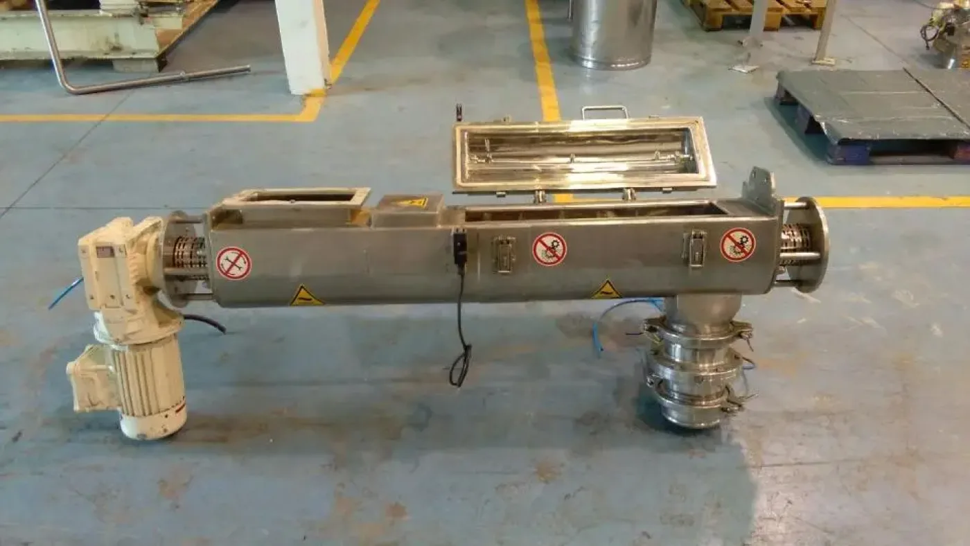 USED STAINLESS STEEL BACHILLER AUGER - 6