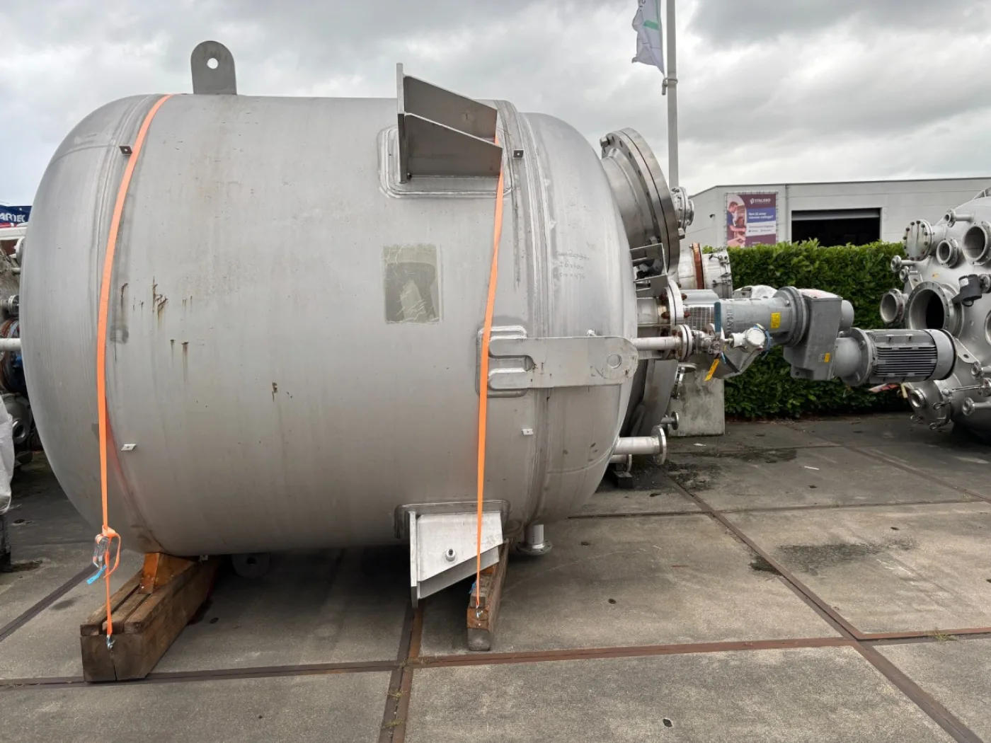 FIB 9500 l (2-stage stirrer) - Stainless Steel Reactor - 7