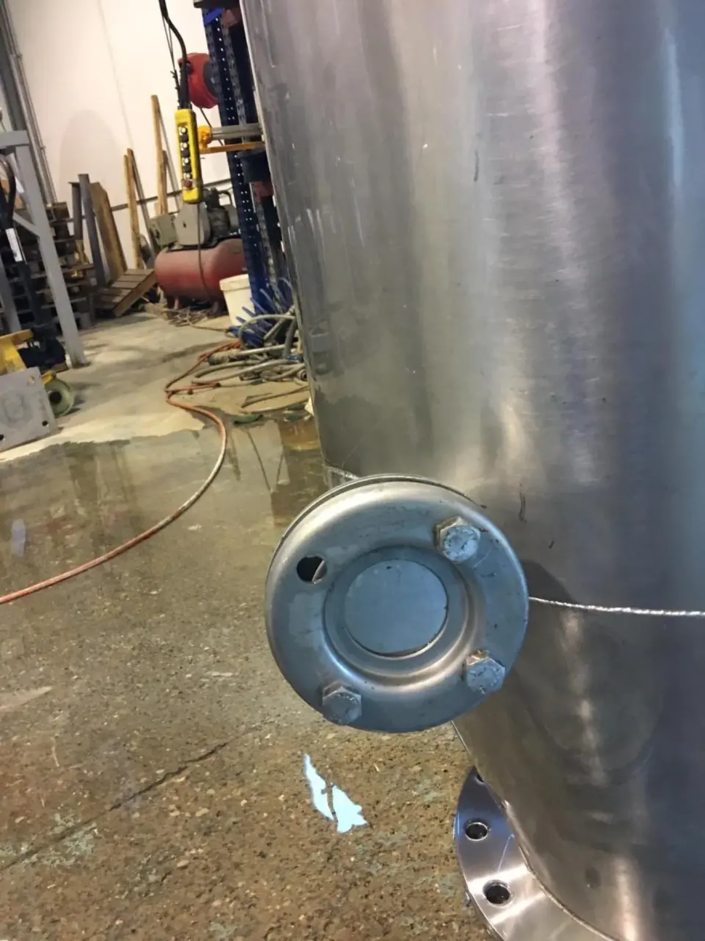 USED STAINLESS STEEL SOLID TECHNICAL BAG FILTER - 5
