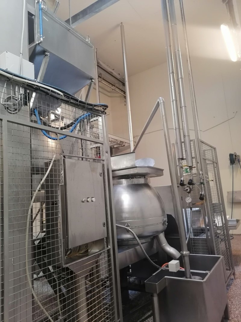 Paunches cleaning and refining system, La Parmentiere 880P & 880RD