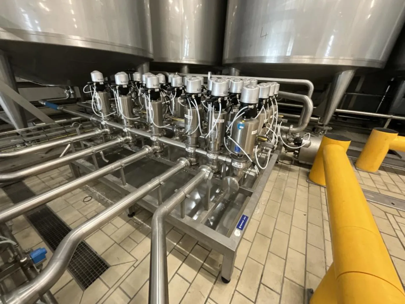 Pentair Pentair Sudmo DN2.5 Stainless Steel Multi Port Valve Manifold with Alfa Laval S/S Centrifugal Pump - 4