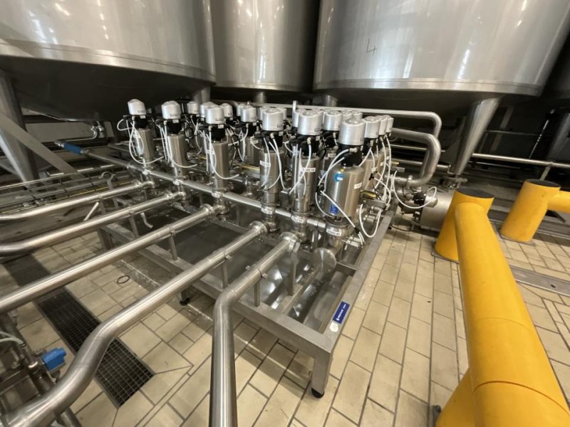 Pentair Pentair Sudmo DN2.5 Stainless Steel Multi Port Valve Manifold with Alfa Laval S/S Centrifugal Pump