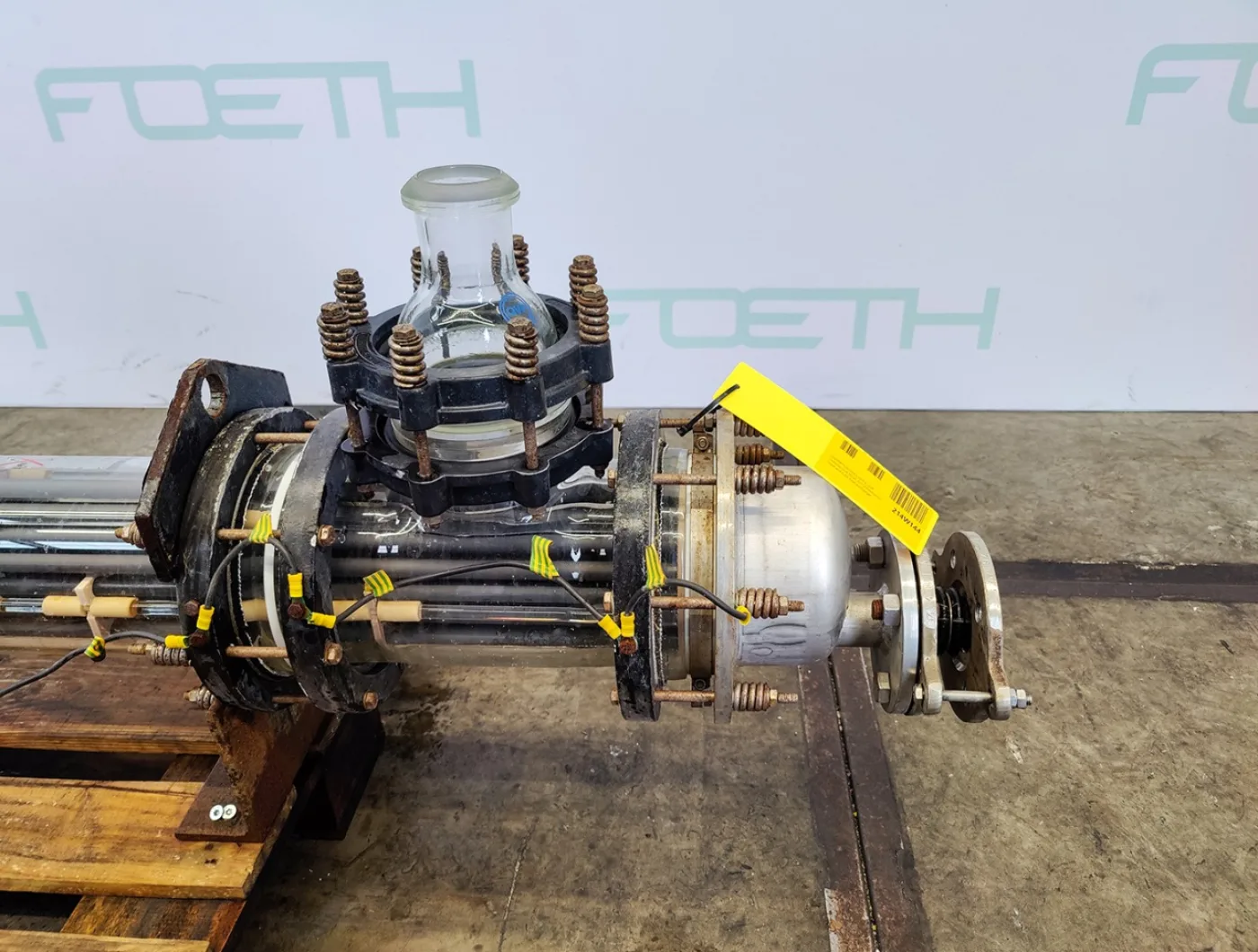 QVF Glasstechnik ROB 32/150/SH/3/SIC - 3,2 m² - Shell and tube heat exchanger - 7