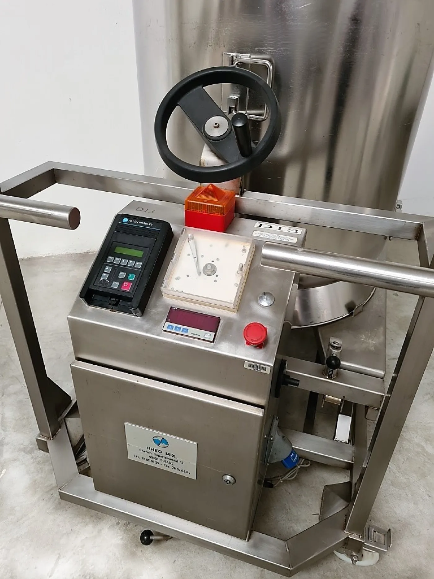 DISSOLUTORE – RHEO MIX MOD. 500 L - 5