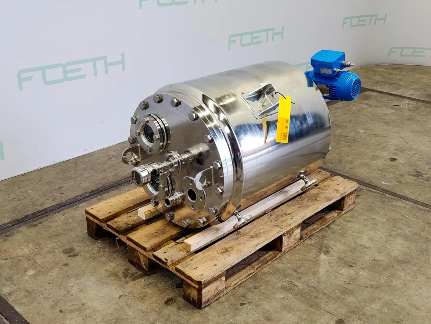 Edelstahl Maurer 130 Ltr. - Mirror-Polished Fraction Collector (Pharma Design) - Bioreactor - 6