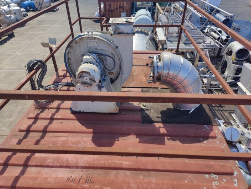 Allgaier WS-CA-S-T-0.40 - Fluid bed dryer batch