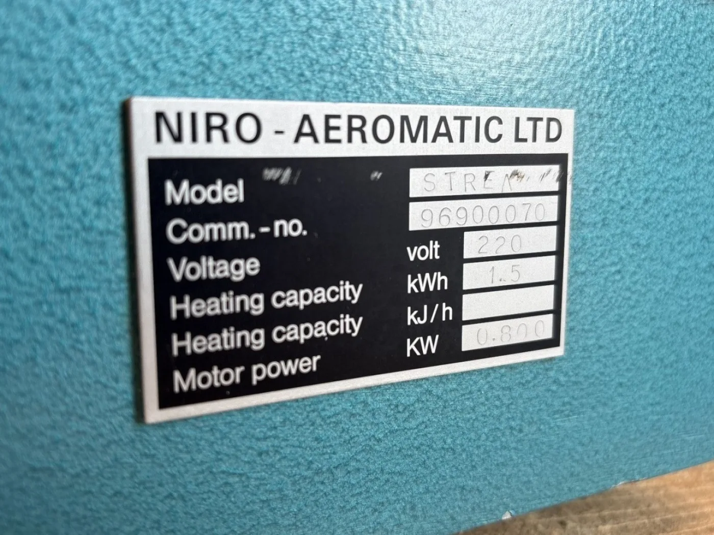 Niro Aeromatic Strea-1 - Fluid bed dryer batch - 4