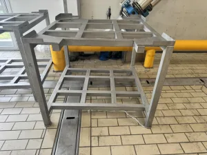 IBC stainless-steel support stand 3x