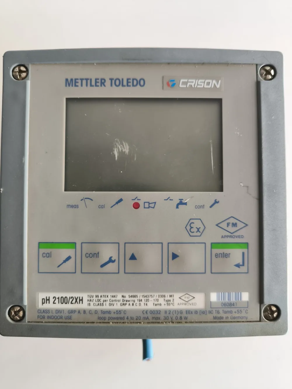 PH CONTROLLER METTLER TOLEDO PH2100/2XH ATEX