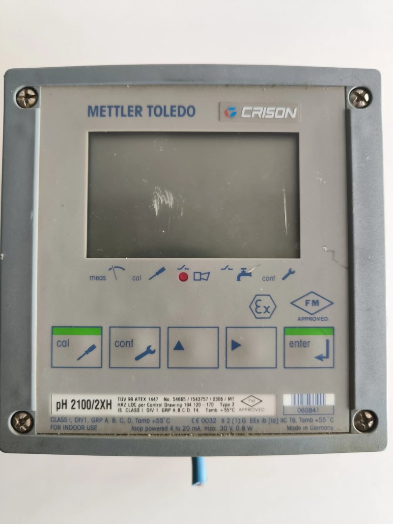 PH CONTROLLER METTLER TOLEDO PH2100/2XH ATEX
