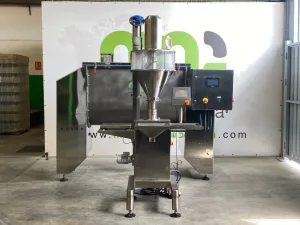 MEZCLADORA HORIZONTAL DE 1.000L CON ENVASADORA DE POLVOS EN BOTE