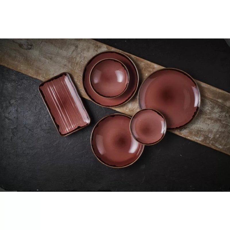 Dudson Harvest Plum Coupe Bowl 7.25 inch Box 12 - islandcatering