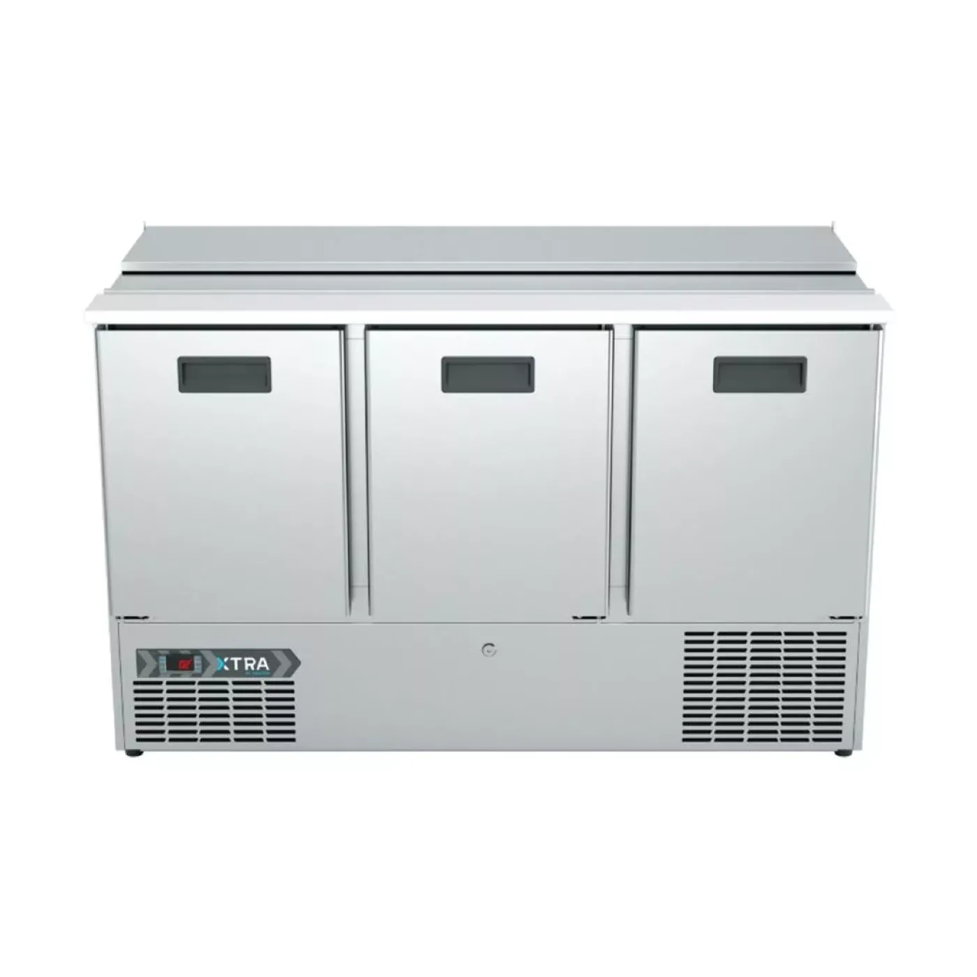 Foster Three Section XTRA Saladette Counter Fridge St/St Ext/Int XRS-3H 33-271 - islandcatering - 1