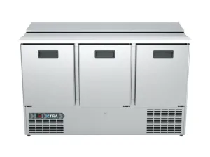 Foster Three Section XTRA Saladette Counter Fridge St/St Ext/Int XRS-3H 33-271 - islandcatering