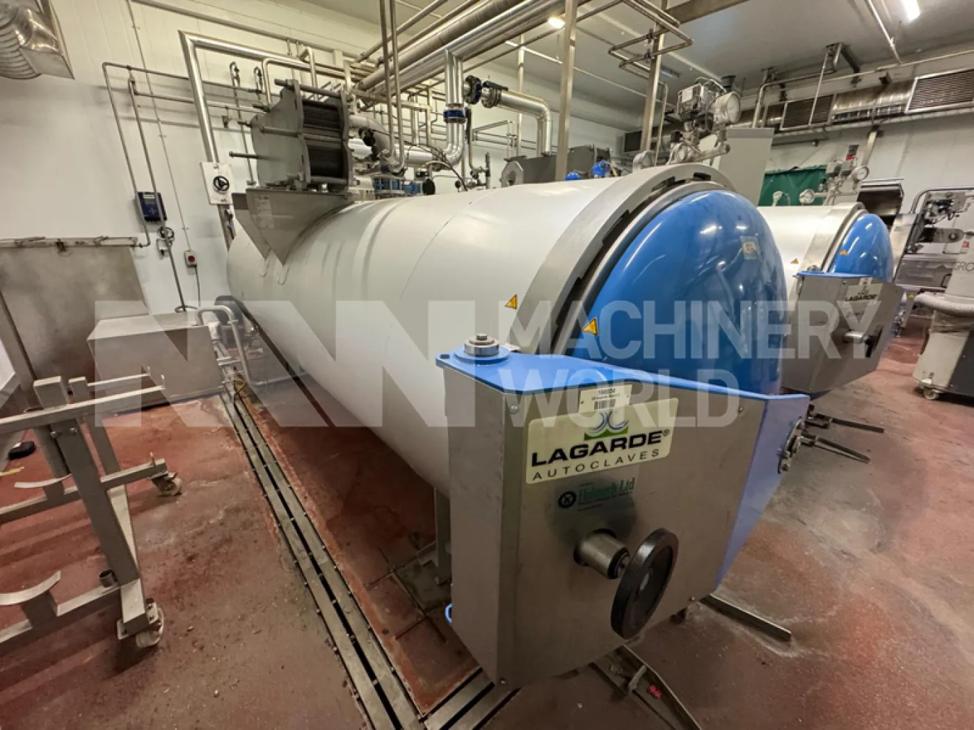 2x Lagarde Type 2BE Auto Clave Retorts for 4-Baskets (Year 2016) - 1