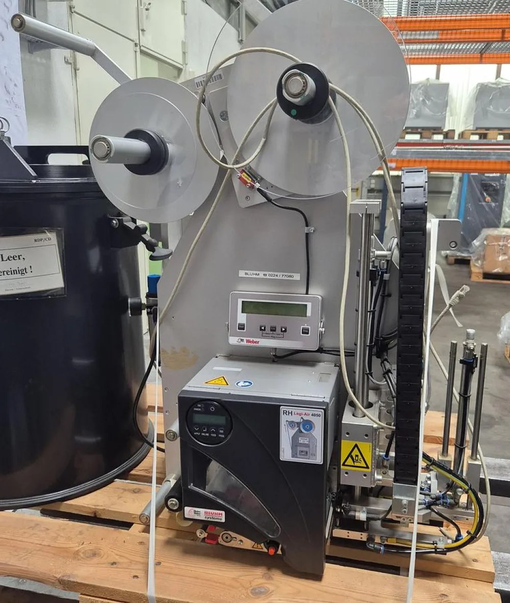 Bluhm Systeme Etikettiermaschine RH Legi-Air 4050