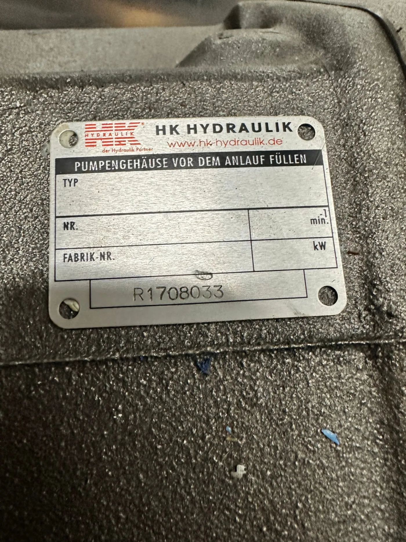 Rexroth Hydraulische-Einzelpumpe 901177644 - 5