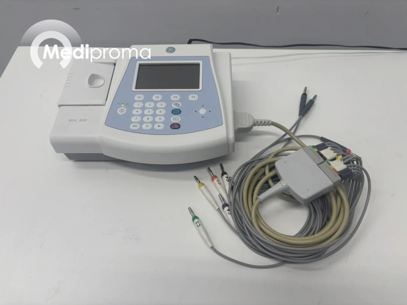 GE MAC 600 ECG Systeem - 1