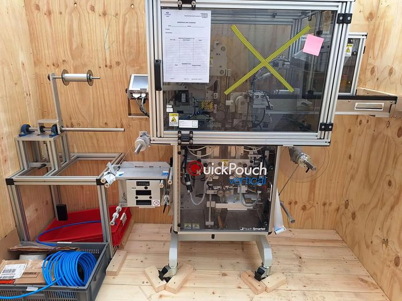 Quickpouch Automated Form-Fill Seal Packaging Machine with Videojet Dataflex Printer for Quickpouch Auto loader - 1