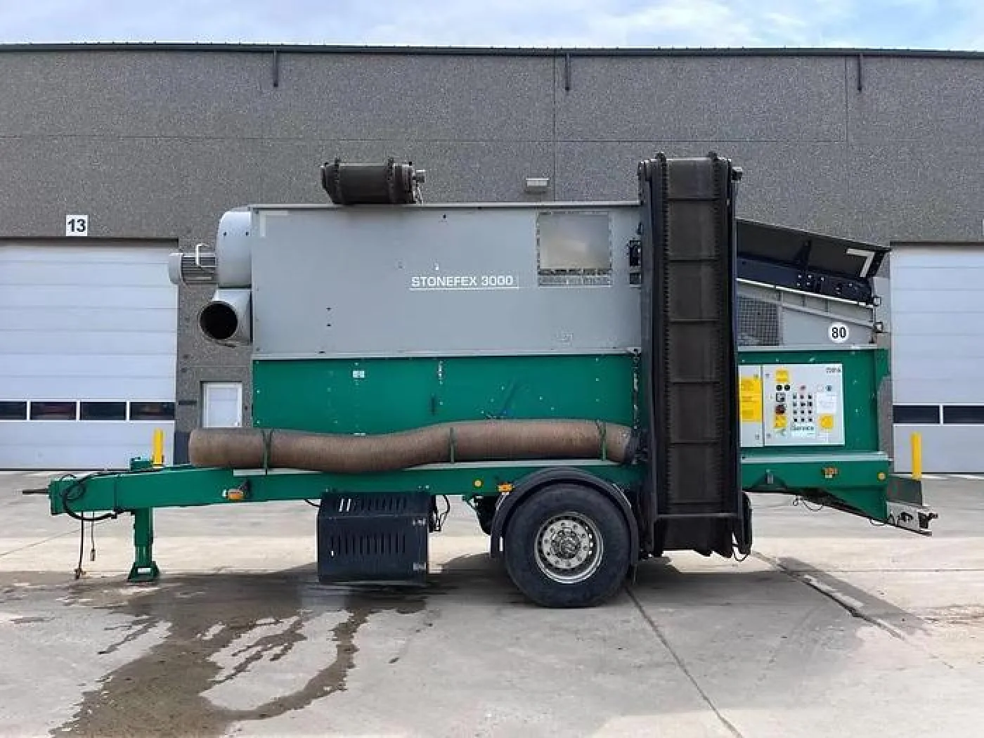 2013 Komptech Stonefex 3000E Stone Separator Windshifter - 2