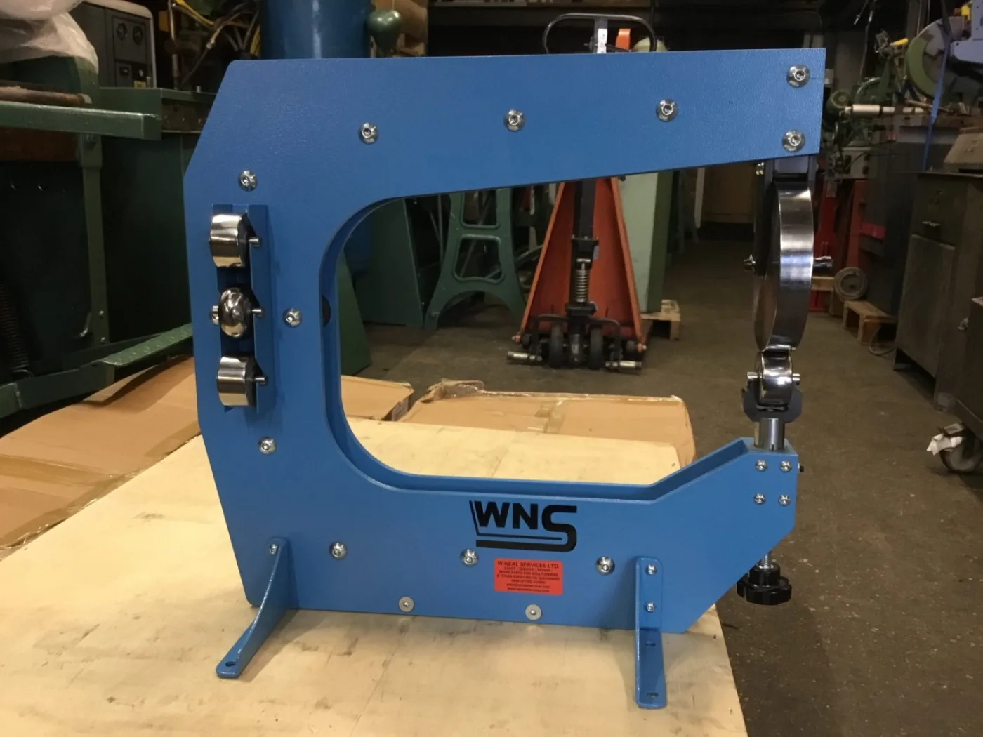 WNS Fabricated English Wheeling Machine 400mm - WNS - W. Neal Services Ltd - 2