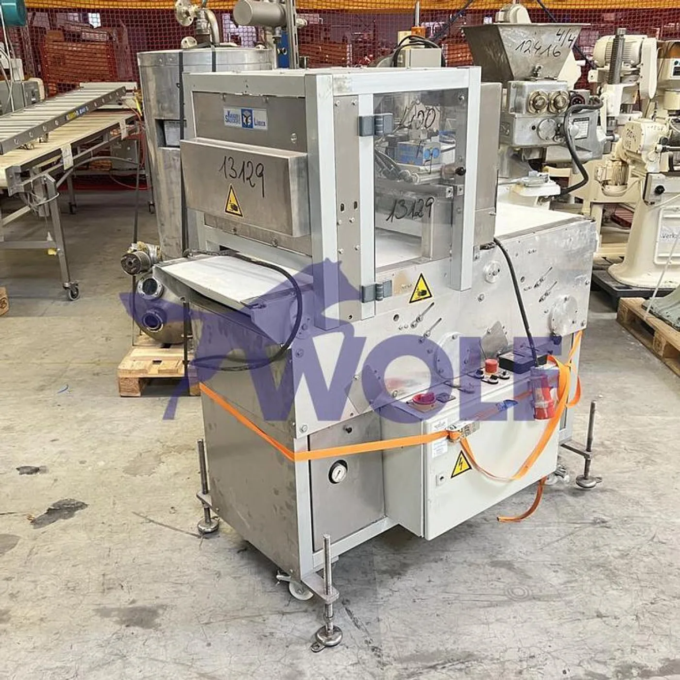 Hackvorrichtung Krüger & Salecker type - STH400501, mit Arbeitsbreite von 400 mm. - 1
