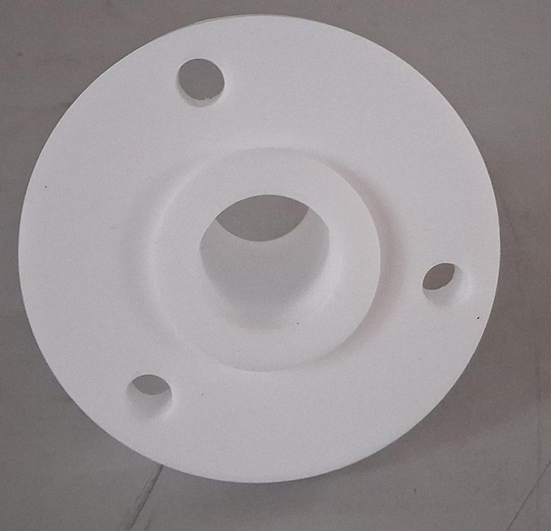 Normag PTFE-Flanschadapter DN 25 – Tri-Clamp 2½" auf Flanschanschluss