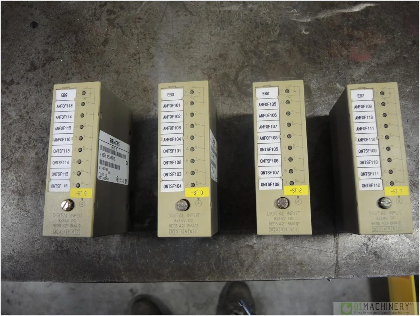 1996 SIEMENS 6ES5 421-8MA12 AI2143 - 1