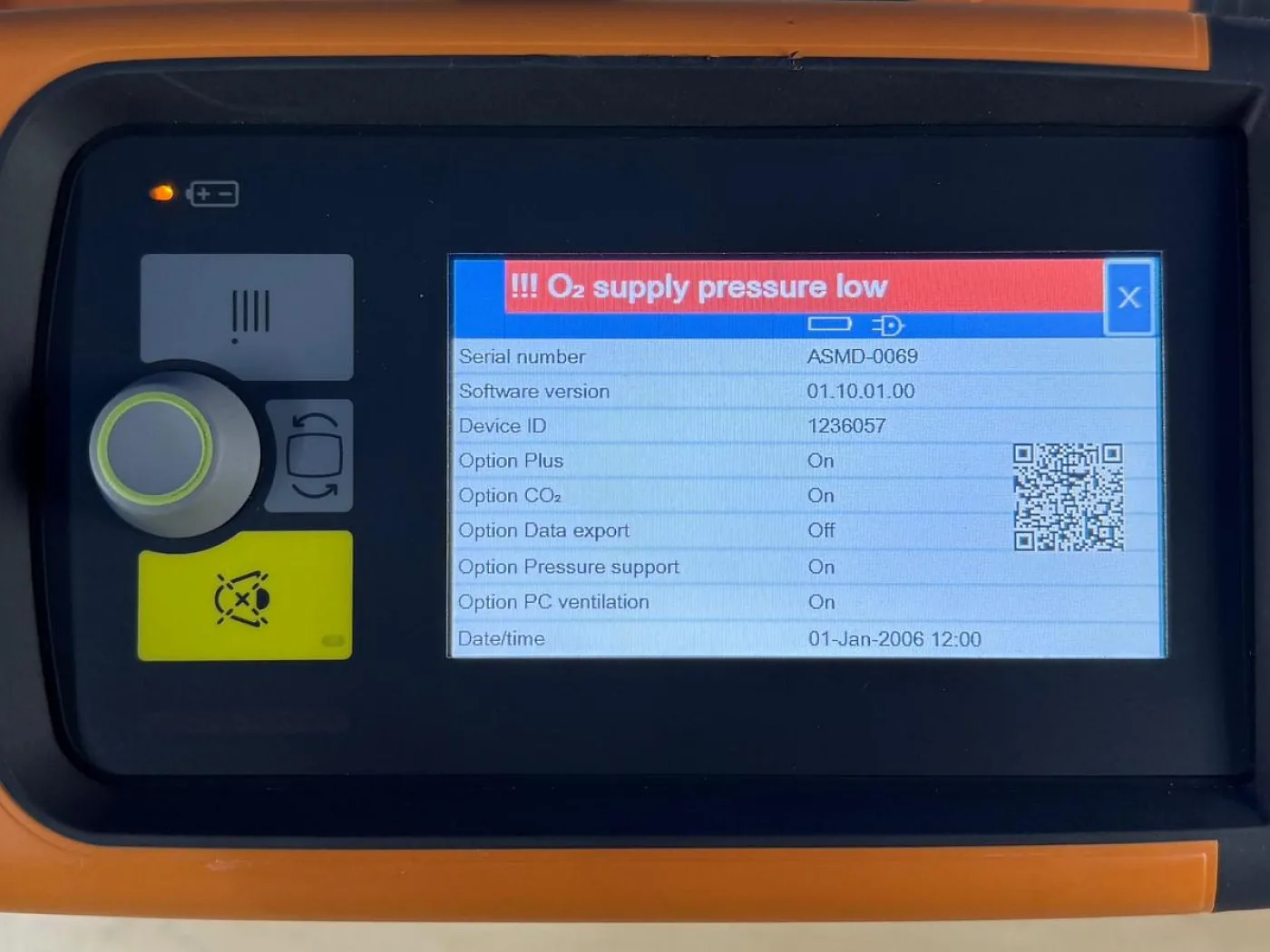 Drager Oxylog VE300 Plus REF: 5790200 Hours: 2 YOM: 2019 - 6