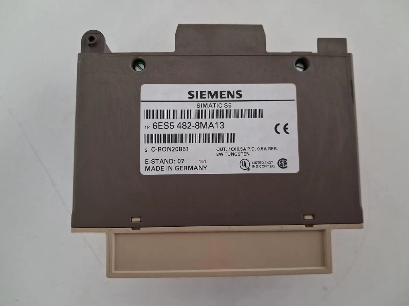 Siemens SIMATIC S5 6ES5 482-8MA13 Digital Output Module - 5