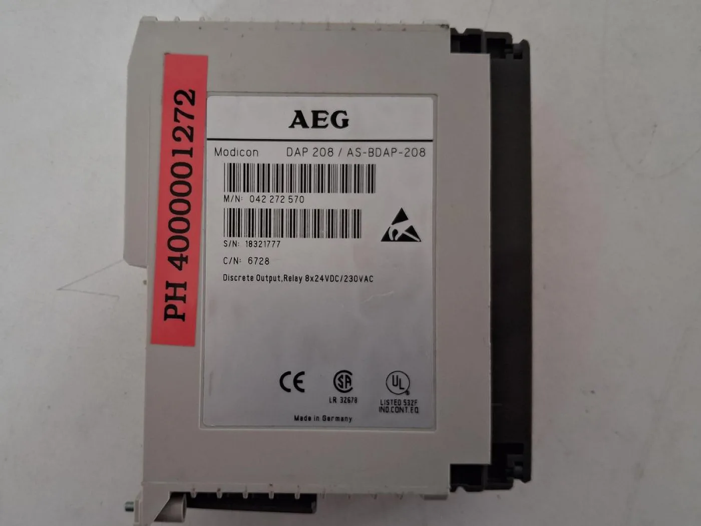 AEG Modicon DAP 208 / AS-BDAP-208 Digital Output Module - 7