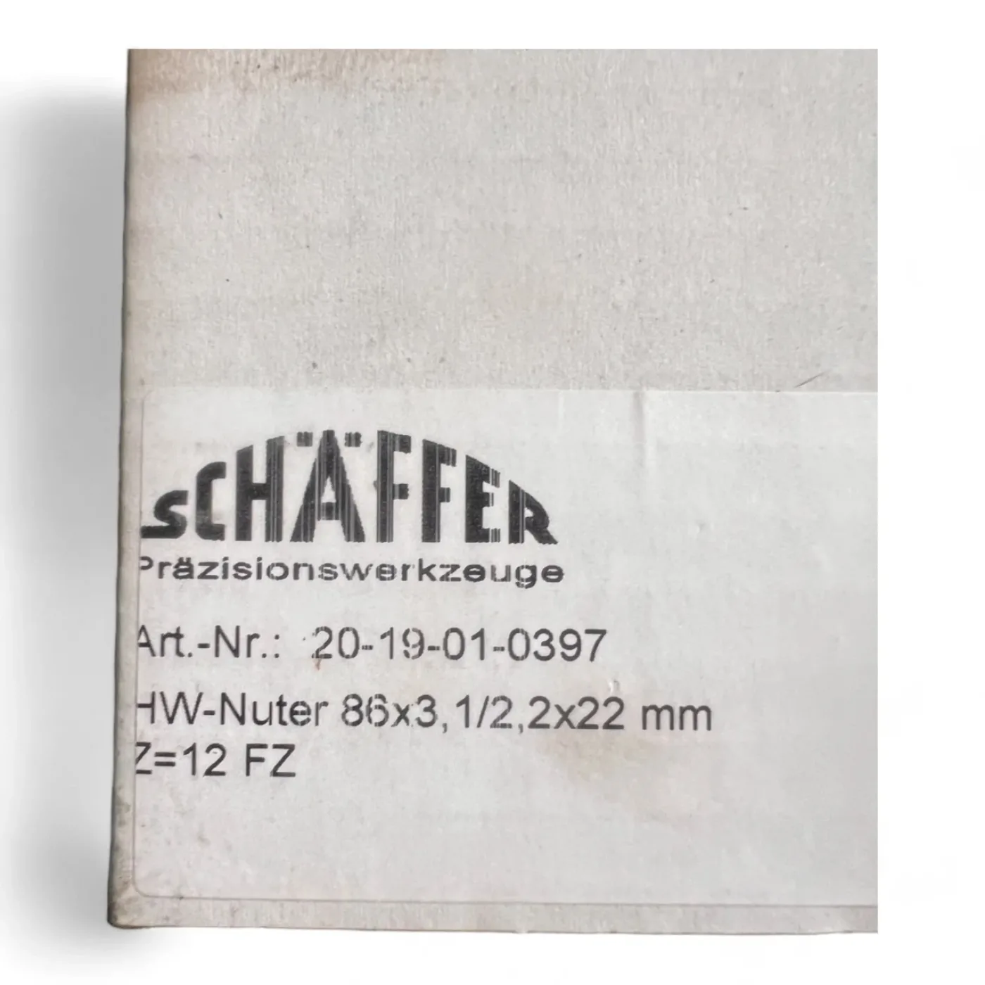 HW-Nuter 86x3,1/2,2x22 mm - Schäffer Präzisionswerkzeuge Art.-Nr. 20-19-01-0397 - 4