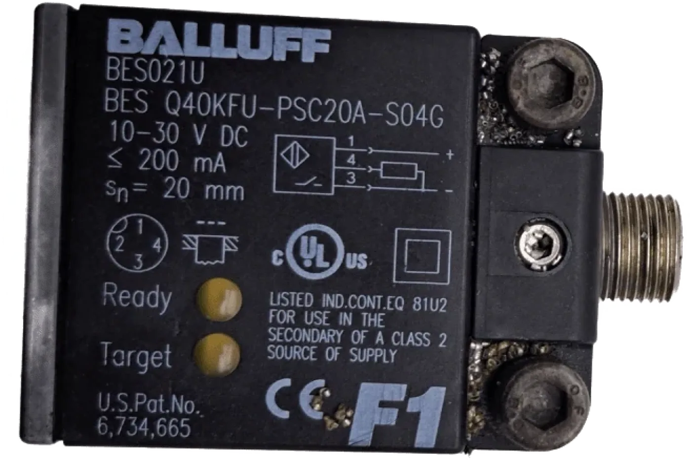 Balluff BES021U Induktive Faktor 1-Sensoren - 1