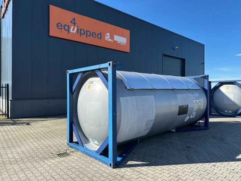 20FT ISO T50 Gastank / T50 / 25.000L / MAWP: 15,1 bar / 5Y- + CSC-inspection valid till 04-2028