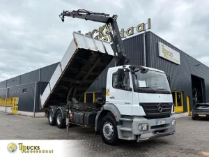 Mercedes-Benz Axor 2633 + HIAB 122 B-2 + 6X4 + REMOTE + MANUAL